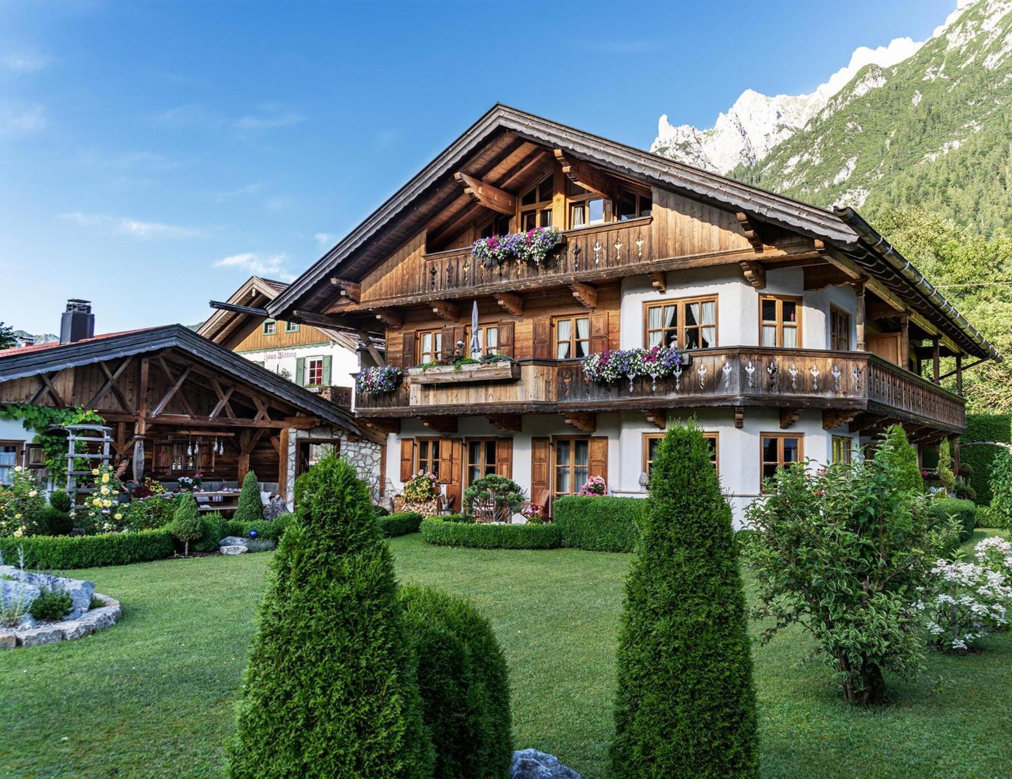 Ferienhaus Alpenblick Mittenwald Eksteriør billede