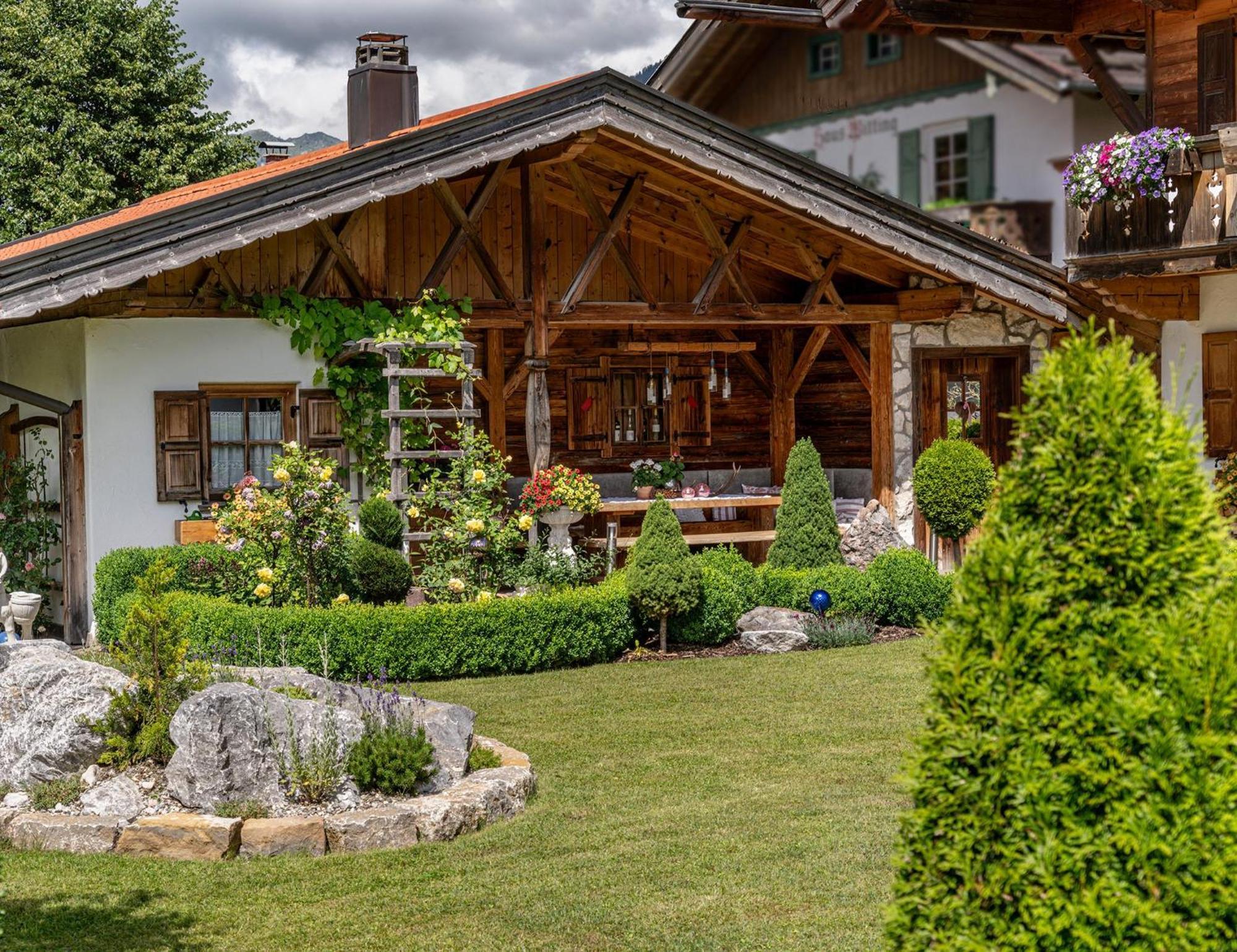 Ferienhaus Alpenblick Mittenwald Eksteriør billede