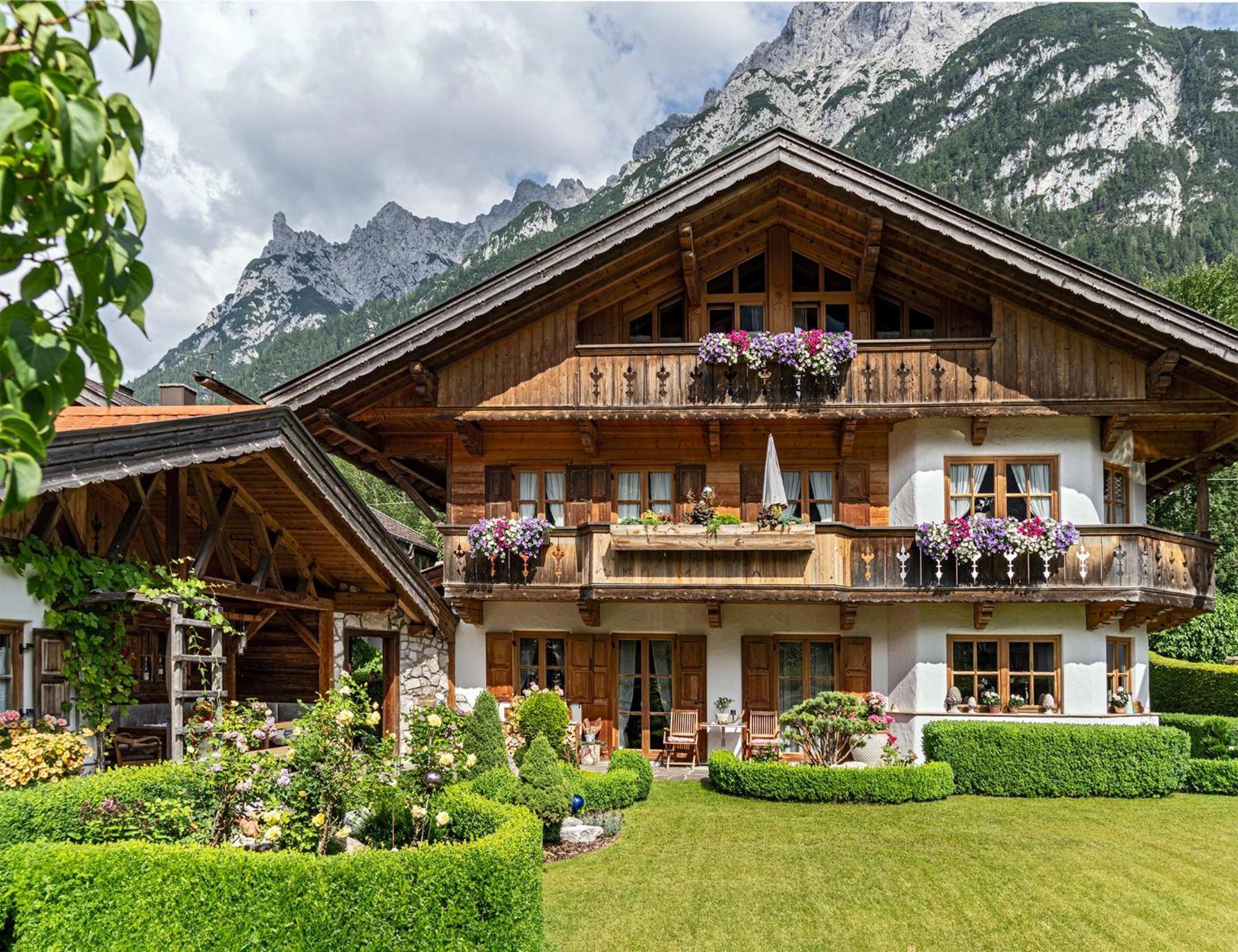 Ferienhaus Alpenblick Mittenwald Eksteriør billede